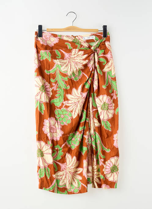 Fustă midi maro MANGO femme
