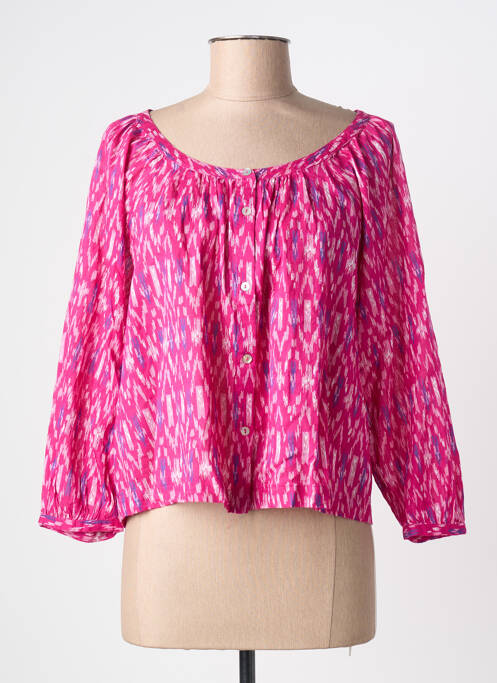 Cămașă roz MANGO femme