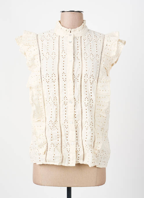 Cămașă bej VILA ROUGE femeie