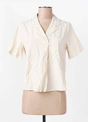 Cămașă bej MANGO femeie