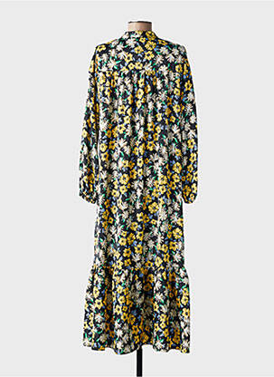 Rochie lungă negru MANGO femeie
