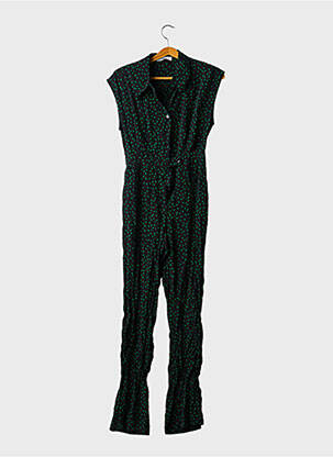 Salopetă-pantalon negru MANGO femme