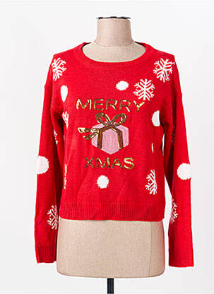 Pulover roșu VERO MODA femeie