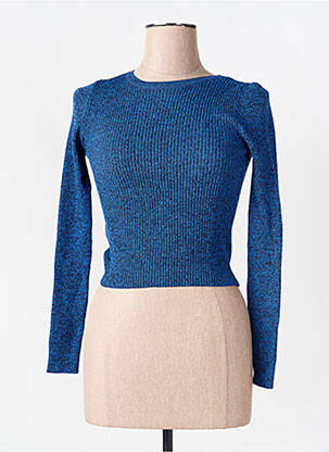 Pulover albastru MANGO femeie