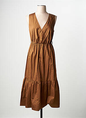 Rochie scurtă maro KOCCA femme