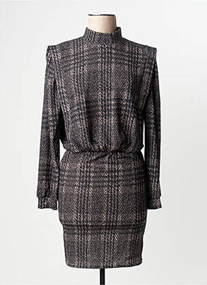 Rochie midi gri MORGAN femme