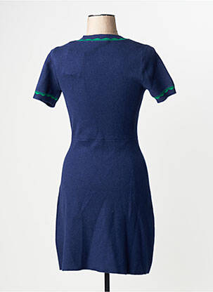 Rochie midi albastru NAF NAF femeie