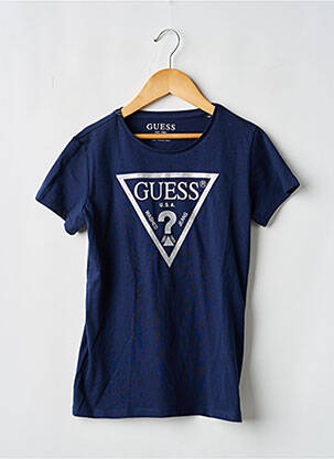 Tricou albastru GUESS fille