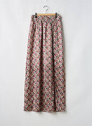 Fustă lungă roz MORGAN femme