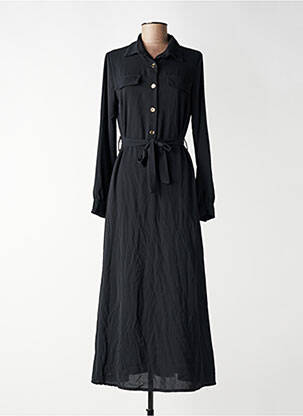 Rochie lungă negru BELLITA femeie