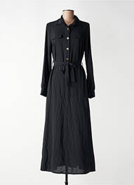 Rochie lungă negru BELLITA femeie