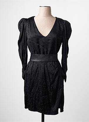 Rochie midi negru GUESS femeie