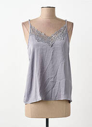 Top argintiu JACQUELINE DE YONG femeie