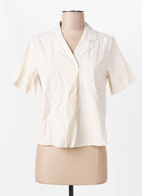 Cămașă bej MANGO femeie