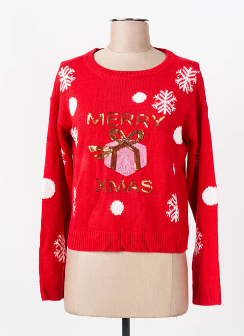 Pulover roșu VERO MODA femeie