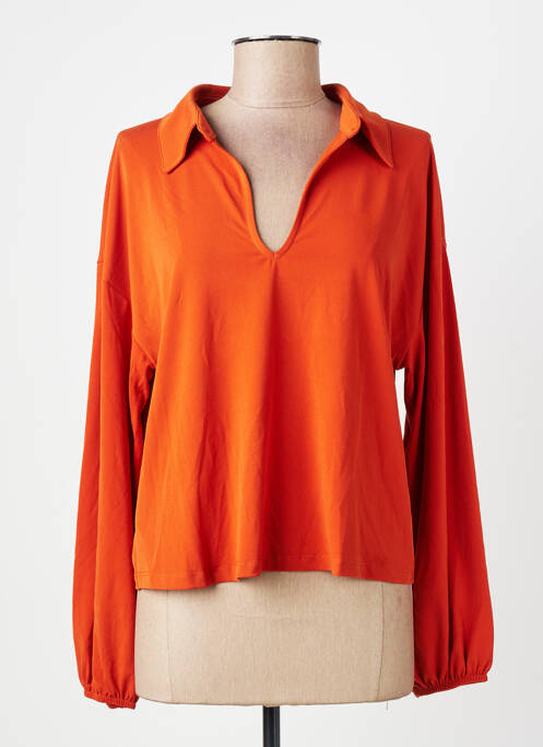 Cămașă portocaliu MANGO femme