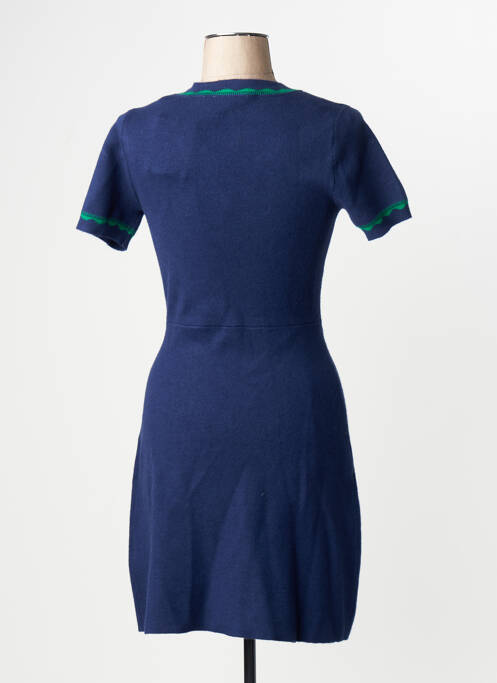 Rochie midi albastru NAF NAF femme