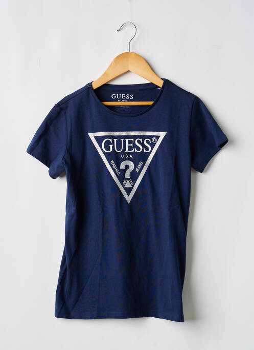 Tricou albastru GUESS fille