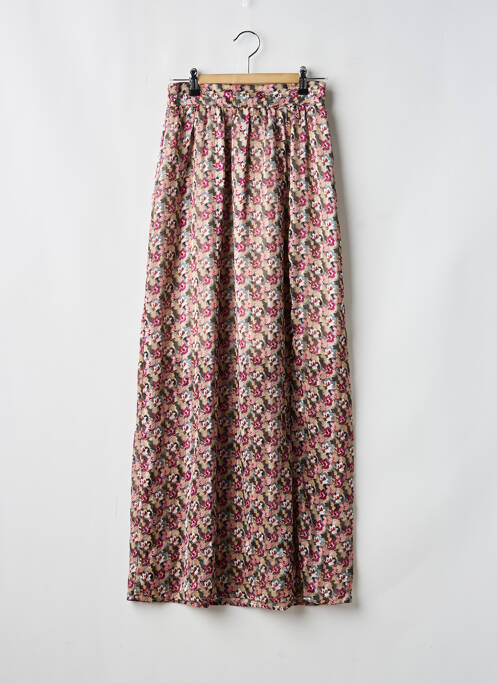 Fustă lungă roz MORGAN femme