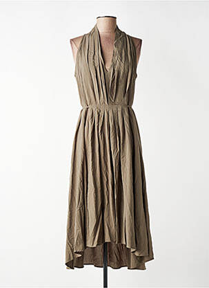 Rochie lungă verde MOLLY BRACKEN femme