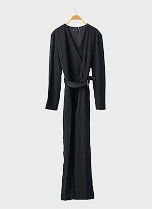 Salopetă-pantalon negru MANGO femme