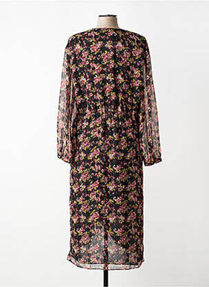 Rochie lungă negru MANGO femeie