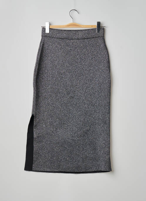 Fustă lungă argintiu ASTRID BLACK LABEL femme