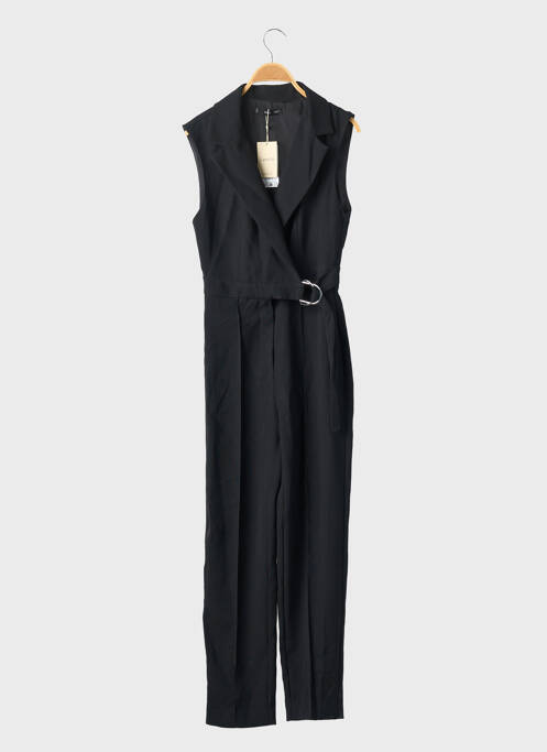 Salopetă-pantalon negru MANGO femme