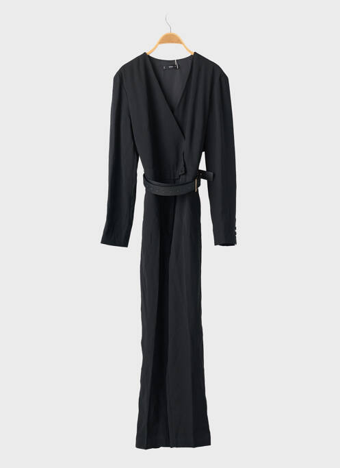 Salopetă-pantalon negru MANGO femme