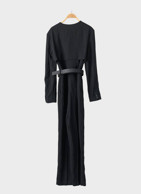 Salopetă-pantalon negru MANGO femme