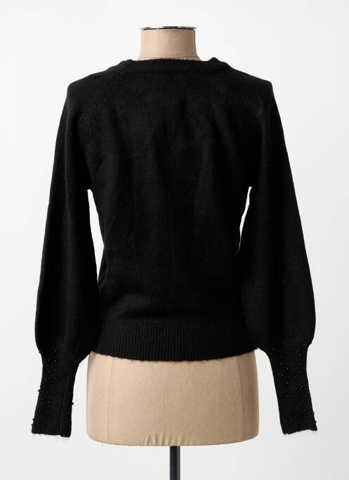 Pulover cu guler înalt negru ONLY femeie