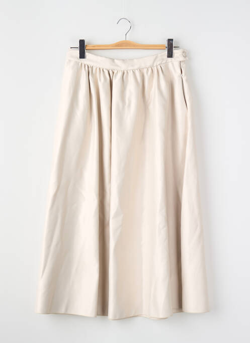 Fustă lungă bej MANGO femme