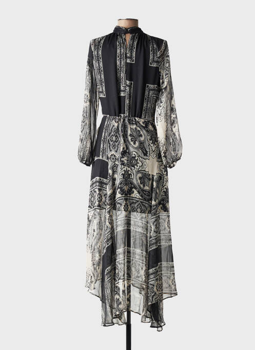 Rochie lungă negru MANGO femme