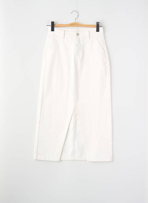 Fustă midi alb VILA femme