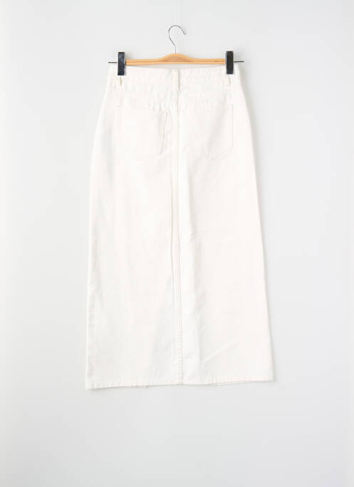 Fustă midi alb VILA femme