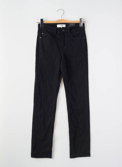 Blugi cu croială dreaptă negru MANGO femme