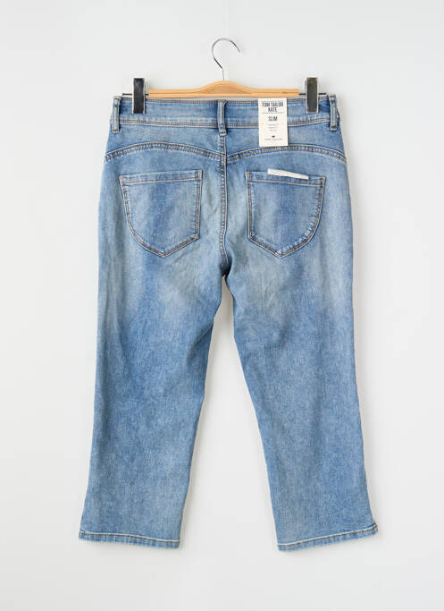 Blugi cu croială slim albastru TOM TAILOR femme