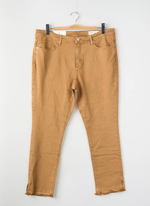 Blugi cu croială dreaptă maro S.OLIVER femme