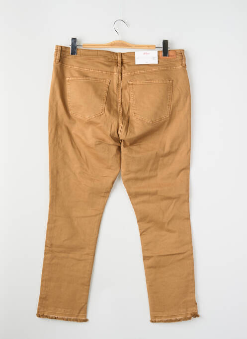 Blugi cu croială dreaptă maro S.OLIVER femme