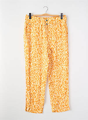 Pantalon chino galben STREET ONE femeie