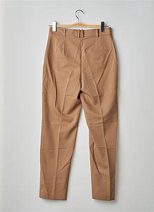 Pantalon drept maro MANGO femeie