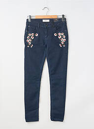 Blugi skinny albastru MANGO femeie