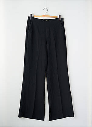 Blugi cu croială largă negru MANGO femme