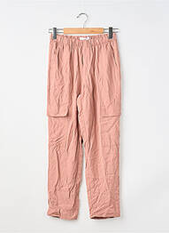 Pantalon cargo roz MANGO femme