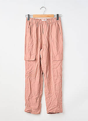 Pantalon cargo roz MANGO femeie