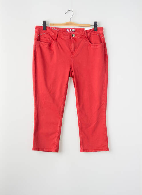 Blugi cu croială slim roșu STREET ONE femme