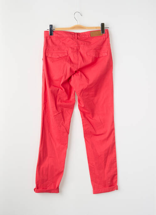 Pantalon chino roșu MORE & MORE femme
