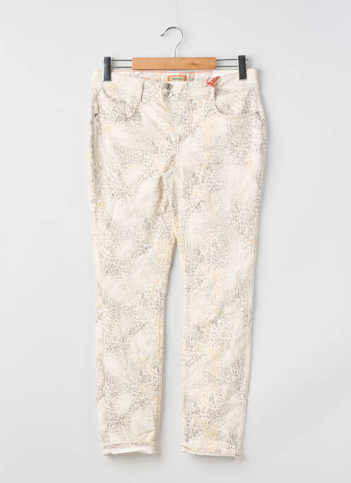 Blugi cu croială slim bej STREET ONE femeie