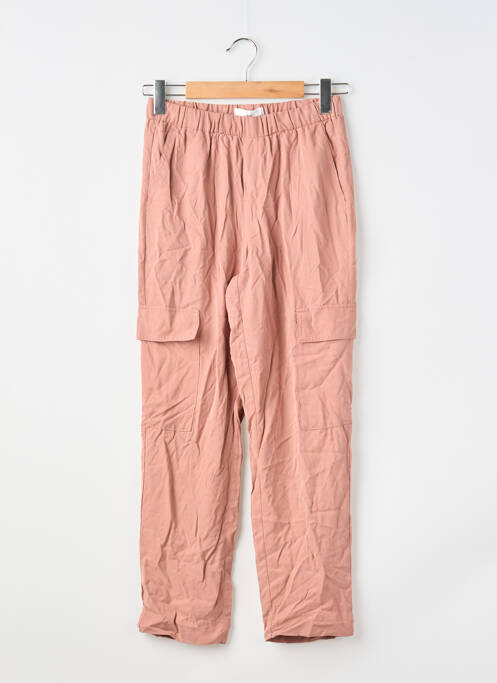Pantalon cargo roz MANGO femme