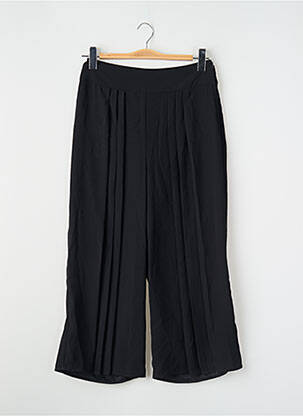 Pantalon larg negru NAF NAF femeie
